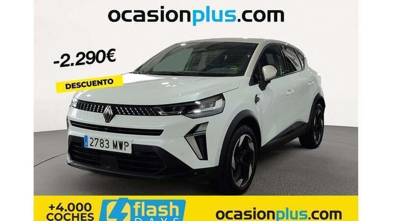 Blanco Usado 2024 Renault Captur Techno SUV | 22.910 € (Precio justo) - Imagen 1/4
