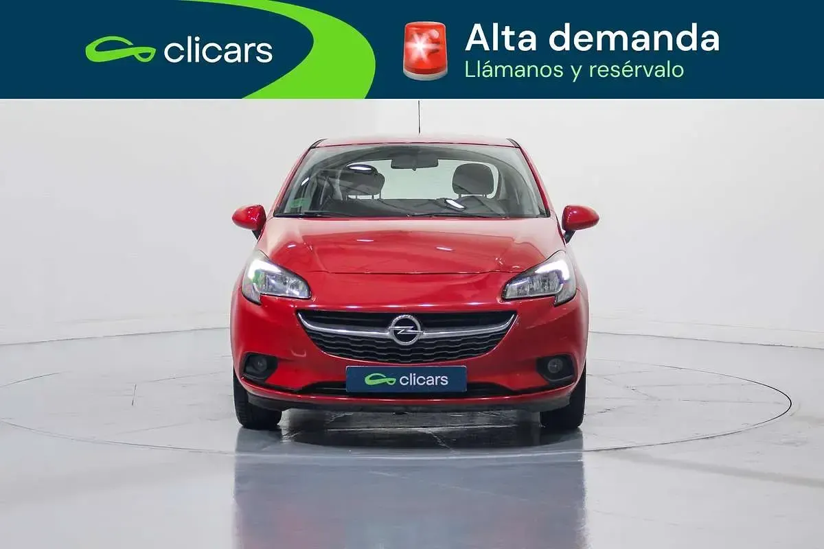 Usado Opel Corsa Expression 75 CV (55 kW) 2015 Rojo Utilitario