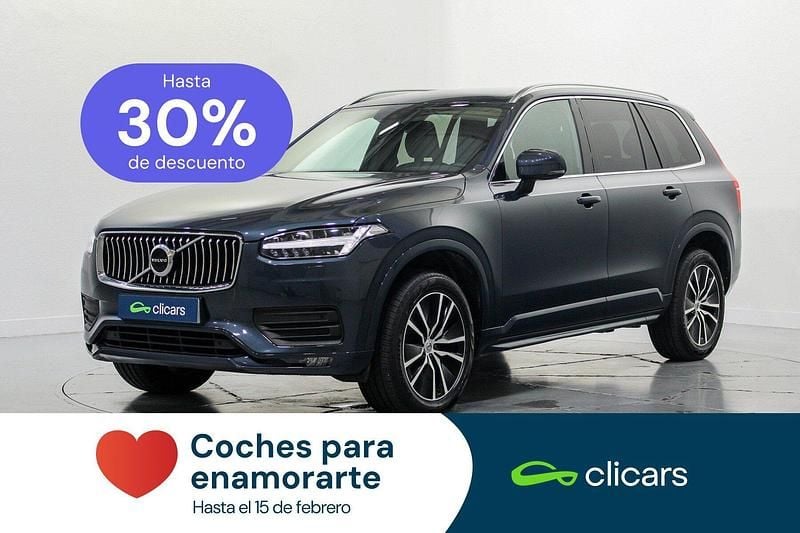 Azul Usado 2021 Volvo XC90 Momentum SUV | 37.990 € (Super precio) - Imagen 1/4