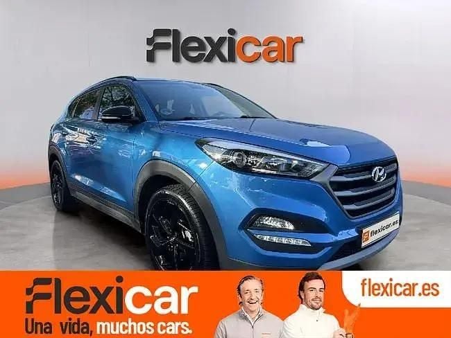 Usado Hyundai Tucson 176 HP (129 kW) 2018 Azul SUV