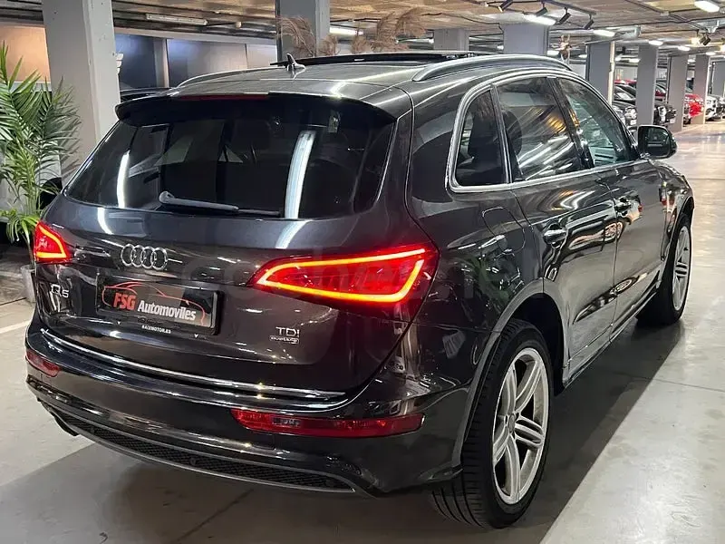 Usado Audi Q5 S-Line 190 CV (139 kW) 2016 Gris / plata SUV