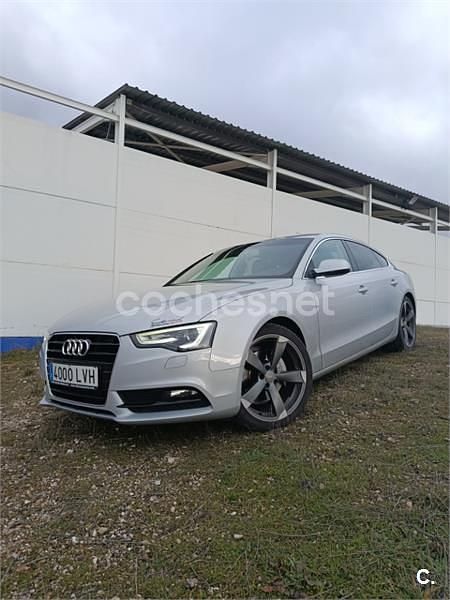 Usado Audi A5 Sportback 204 CV (150 kW) 2012 Gris / plata Utilitario