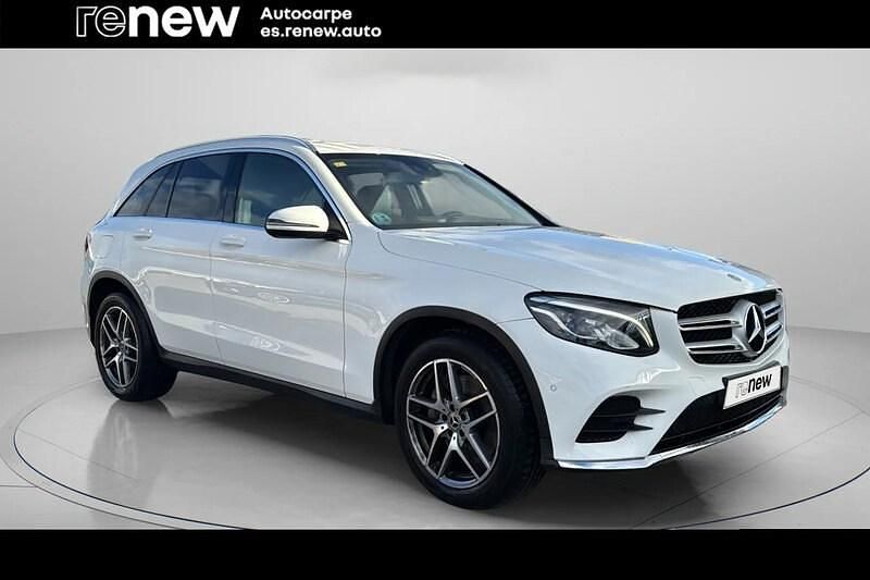 Usado Mercedes GLC220 170 CV (125 kW) 2018 Blanco SUV