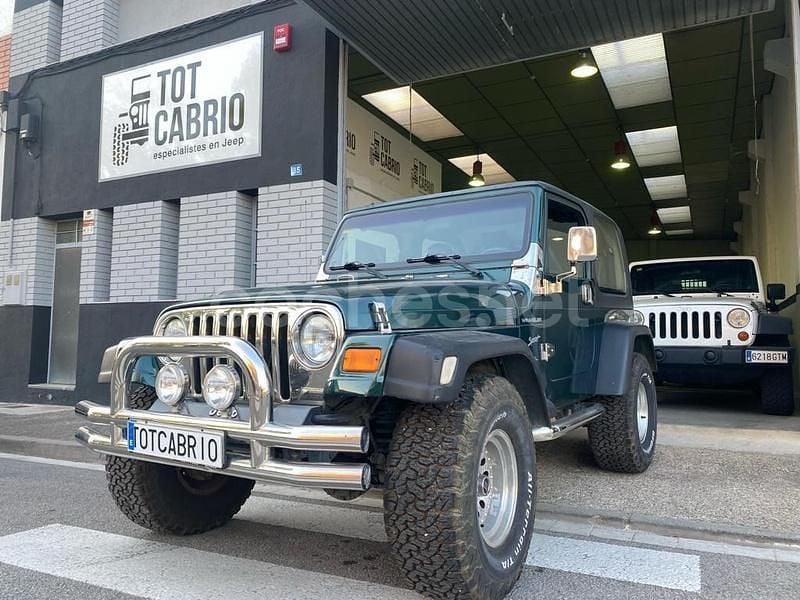 Usado Jeep Wrangler 170 CV (125 kW) 1999 Verde SUV
