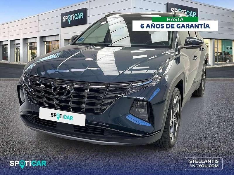 Azul Usado 2022 Hyundai Tucson Style SUV | 28.300 € (Precio justo) - Imagen 1/4