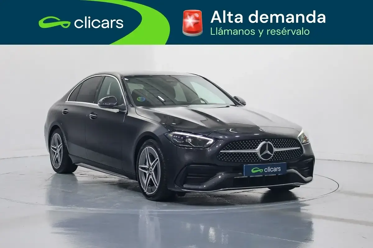 Usado Mercedes C200 204 CV (150 kW) 2022 Negro Berlina