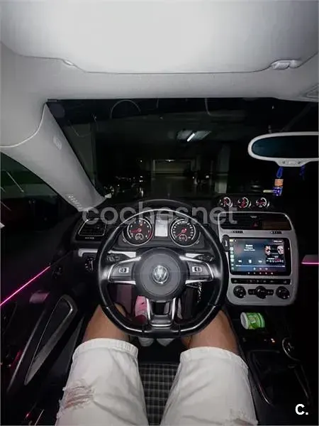 Usado VW Scirocco R-line 125 CV (91 kW) 2017 Azul Coupe