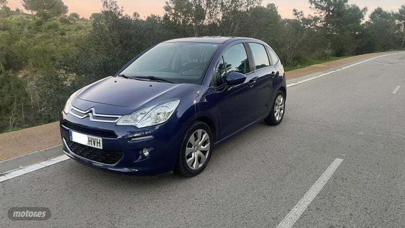 Usado Citroën C3 PureTech 82 CV (60 kW) 2014 Azul Utilitario