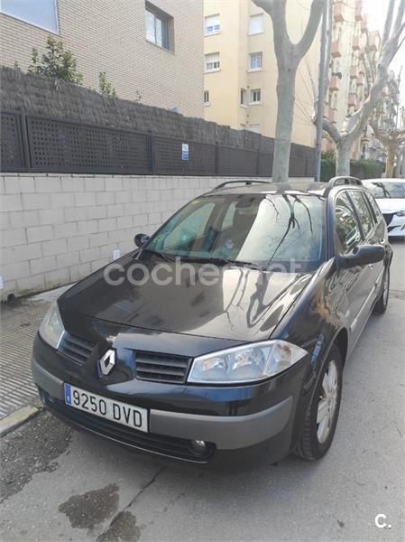 Negro Usado 2006 Renault Mégane GrandTour Dynamique Familiar | 1900 € (Precio justo) - Imagen 1/4