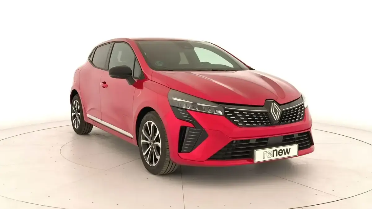 Usado Renault Clio V Techno 90 CV (66 kW) 2023 Rojo Berlina