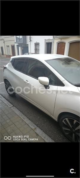 Usado Nissan Micra Tekna 90 CV (66 kW) 2017 Blanco Utilitario