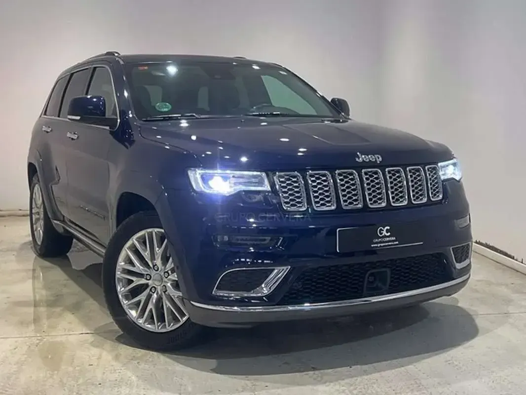 Usado Jeep Grand Cherokee Summit 250 CV (183 kW) 2017 Azul SUV