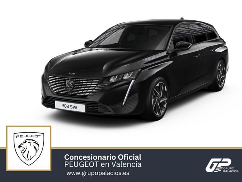 Negro Nuevo 2024 Peugeot 308 Allure Familiar | 35.400 € (Un poco caro) - Imagen 1/4