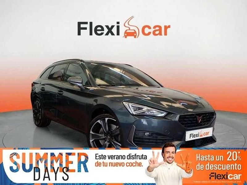Gris Usado 2022 Cupra Leon Familiar | 19.590 € (Buen precio) - Imagen 1/4
