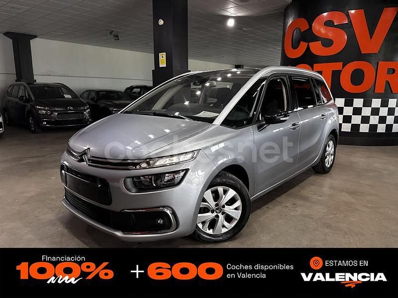 Gris / plata Usado 2022 Citroën C4 SpaceTourer Monovolumen | 18.450 € (Precio justo) - Imagen 1/4