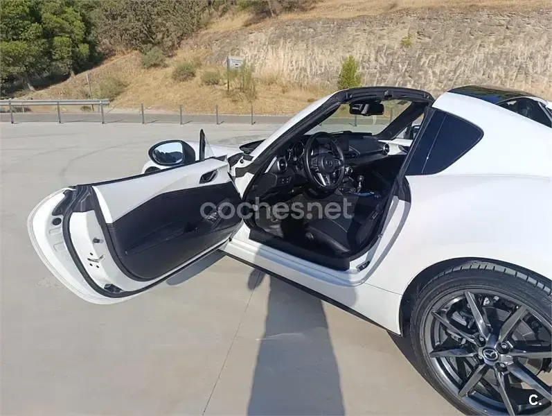 Usado Mazda MX5 160 CV (117 kW) 2018 Blanco Descapotable