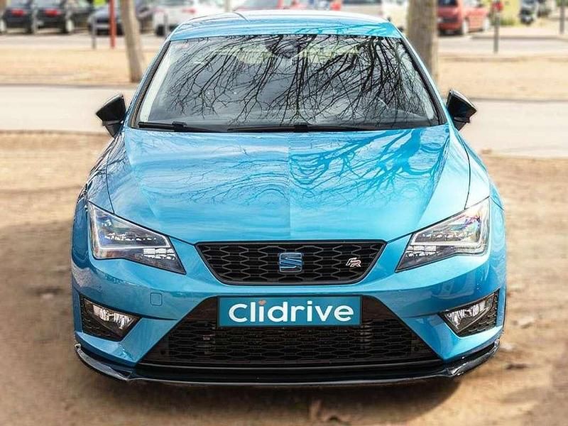 Usado Seat Leon FR 150 CV (110 kW) 2016 Azul Berlina