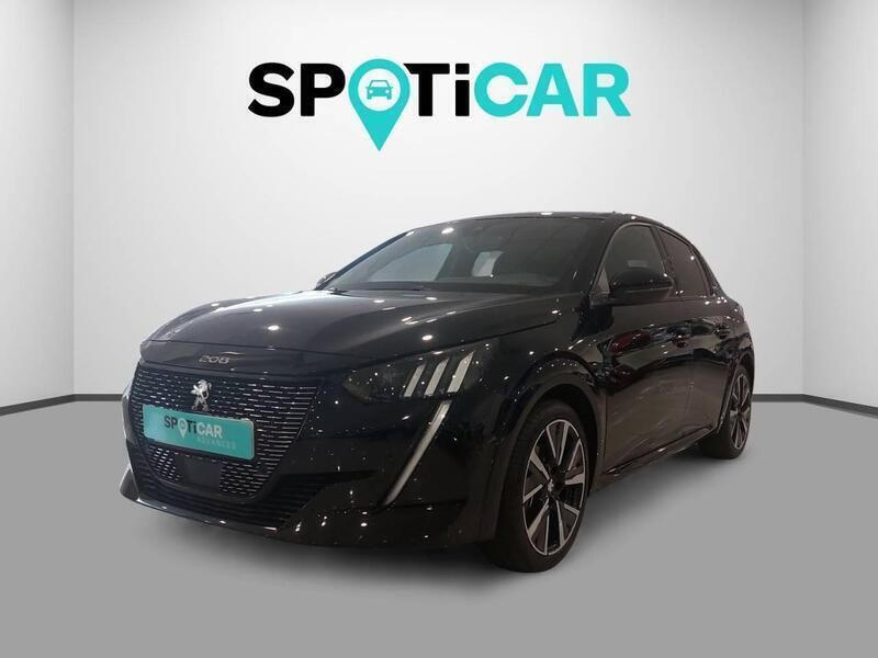 Negro Usado 2022 Peugeot 208 GT Utilitario | 17.900 € (Caro) - Imagen 1/3