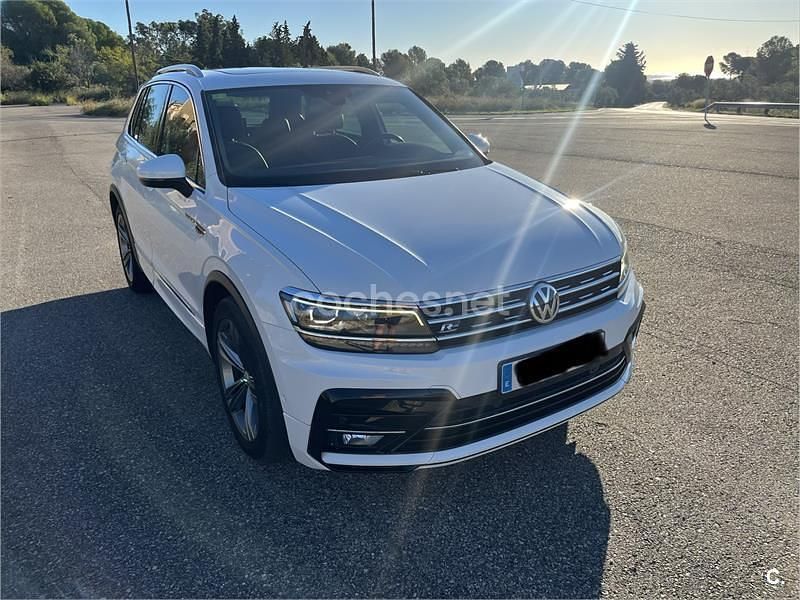 Blanco Usado 2020 VW Tiguan R-line SUV | 28.500 € (Precio justo) - Imagen 1/4