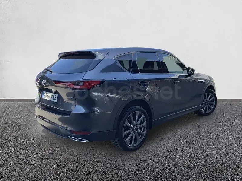 Usado Mazda CX-60 Exclusive-Line 327 CV (240 kW) 2024 Gris / plata SUV