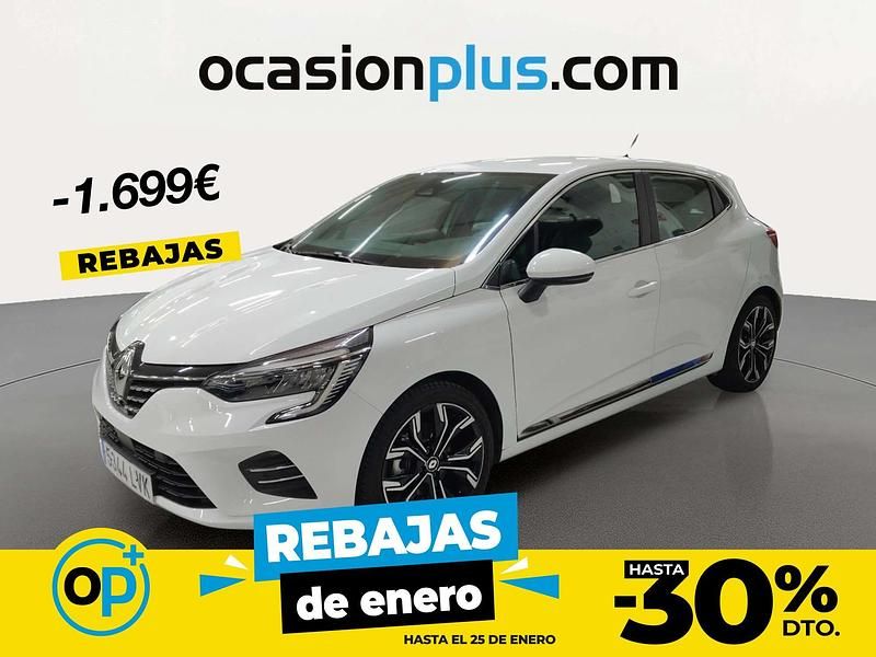 Blanco Usado 2021 Renault Clio V Zen Berlina | 18.690 € (Un poco caro) - Imagen 1/4