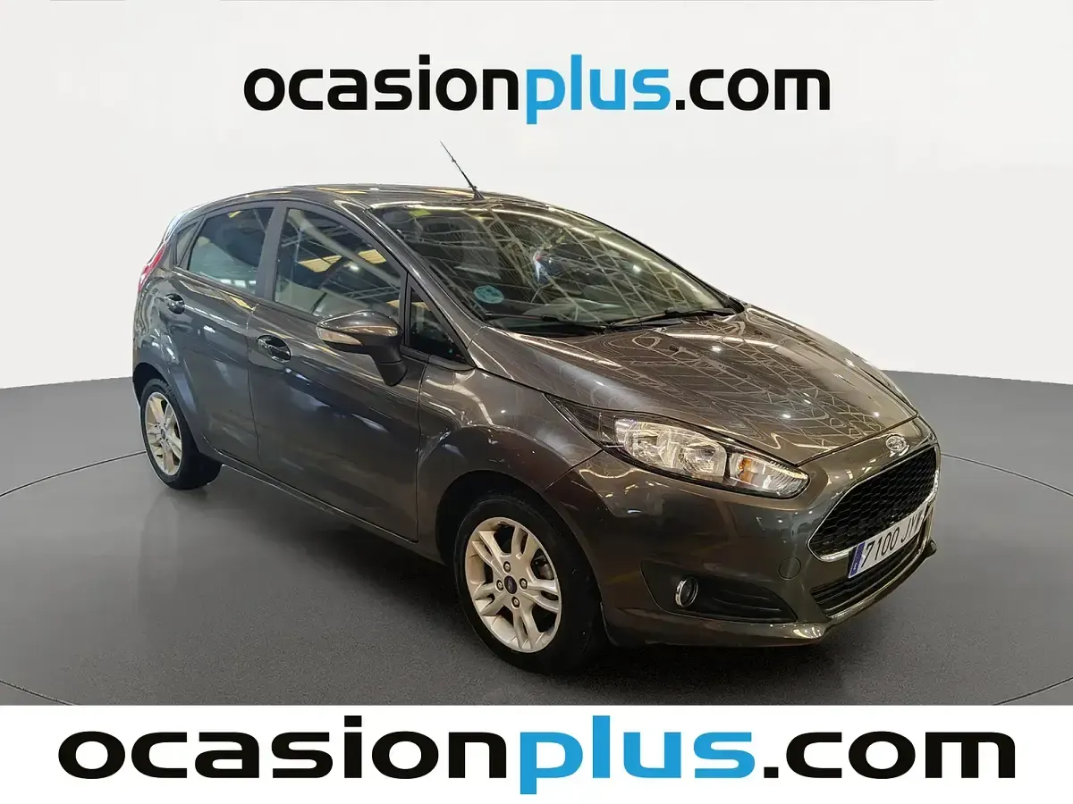 Usado Ford Fiesta Trend 82 CV (60 kW) 2017 Negro Berlina