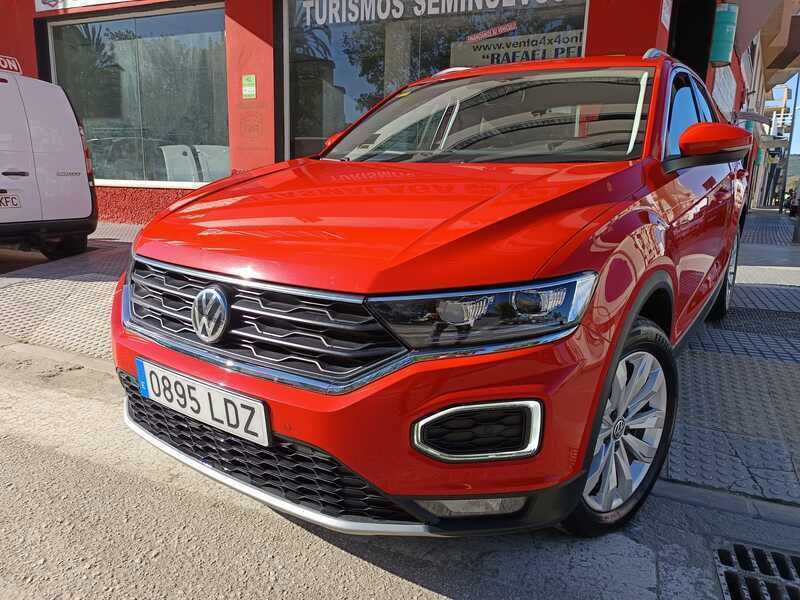 Rojo Usado 2020 VW T-Roc Advance SUV | 17.500 € - Imagen 1/4