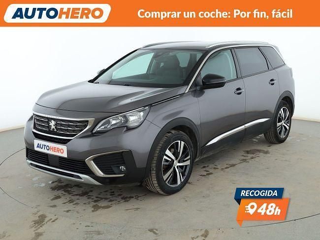 Usado Peugeot 5008 Allure 120 CV (88 kW) 2017 Gris SUV