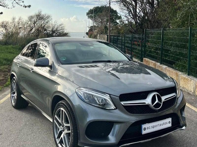 Usado Mercedes GLE350 258 CV (189 kW) 2018 Gris / plata Coupe