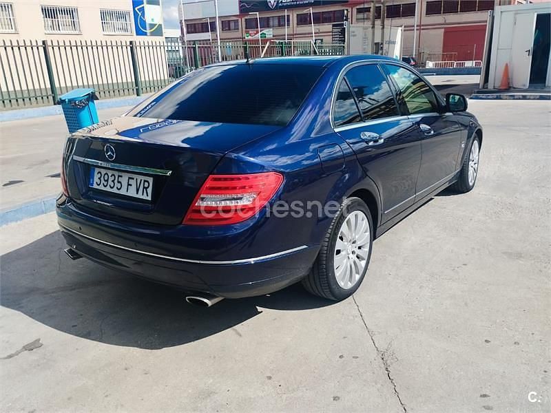 Occasion Mercedes C350 Elegance 272 PK (200 kW) 2007 Blauw Sedan