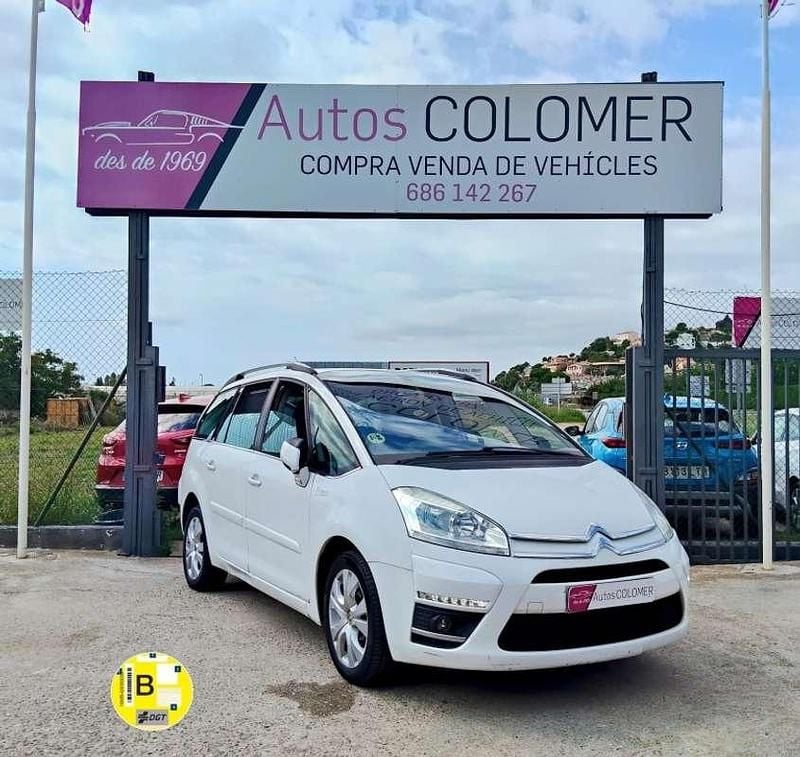 Blanco Usado 2012 Citroën Grand C4 Picasso Monovolumen | 5800 € (Buen precio) - Imagen 1/4