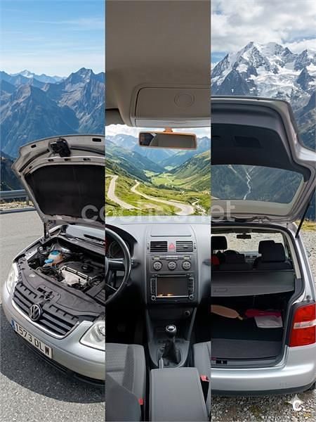 Usado VW Touran Advance 140 CV (102 kW) 2005 Gris / plata Monovolumen