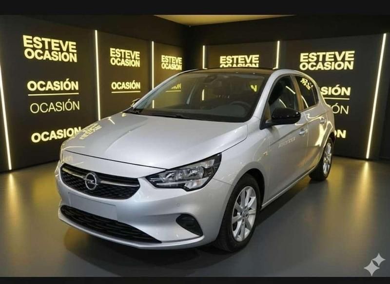 Gris / plata Usado 2021 Opel Corsa Edition Berlina | 9990 € (Buen precio) - Imagen 1/4