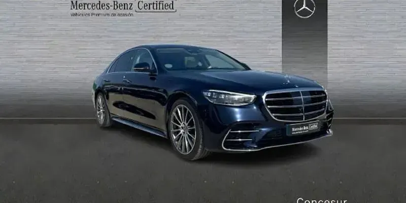 Usado Mercedes S350 313 CV (230 kW) 2024 Azul Berlina