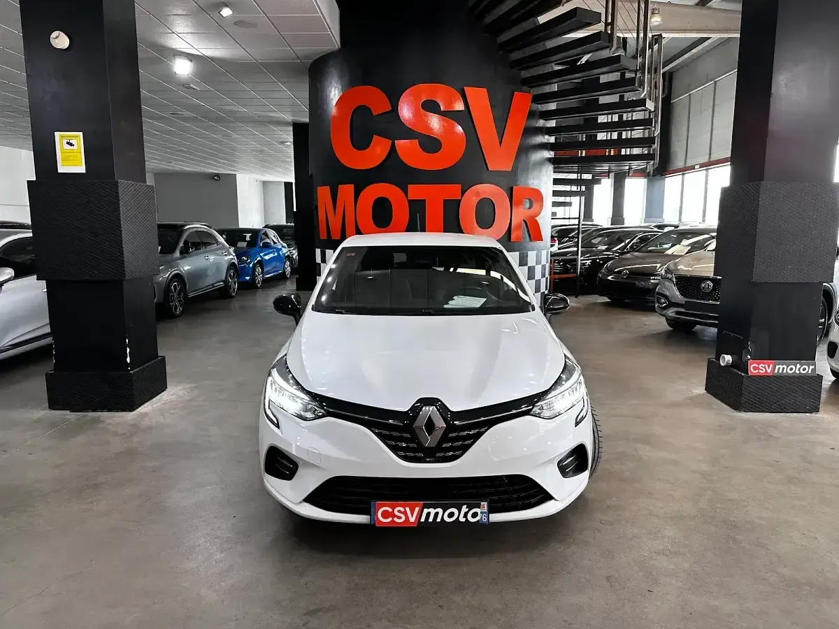 Usado Renault Clio V RS Line 90 CV (66 kW) 2021 Blanco Utilitario