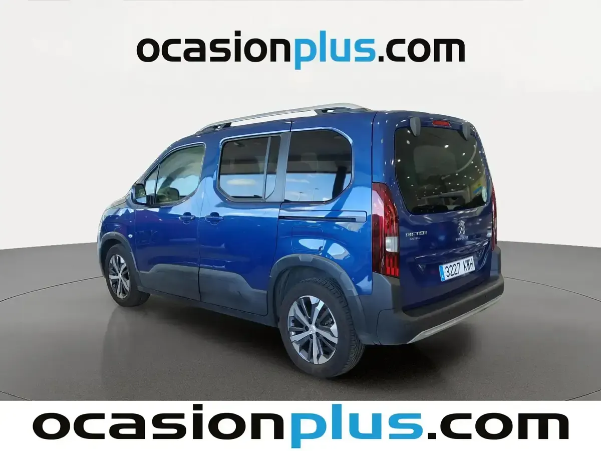 Usado Peugeot Rifter Allure 130 CV (95 kW) 2019 Azul Monovolumen