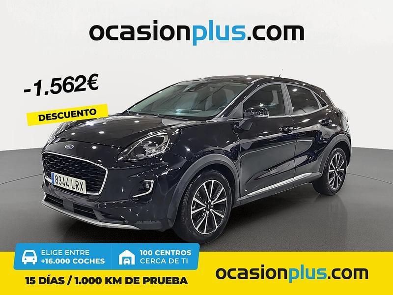 Negro Usado 2021 Ford Puma Titanium Recogida | 16.990 € (Precio justo) - Imagen 1/4