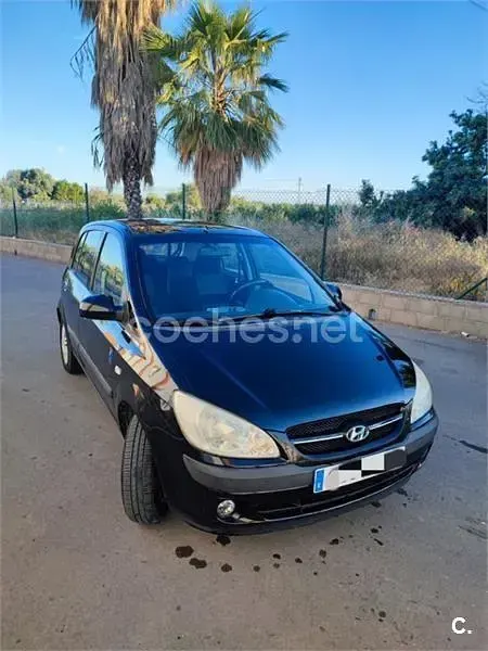 Usado Hyundai Getz SE 88 CV (64 kW) 2006 Negro Utilitario