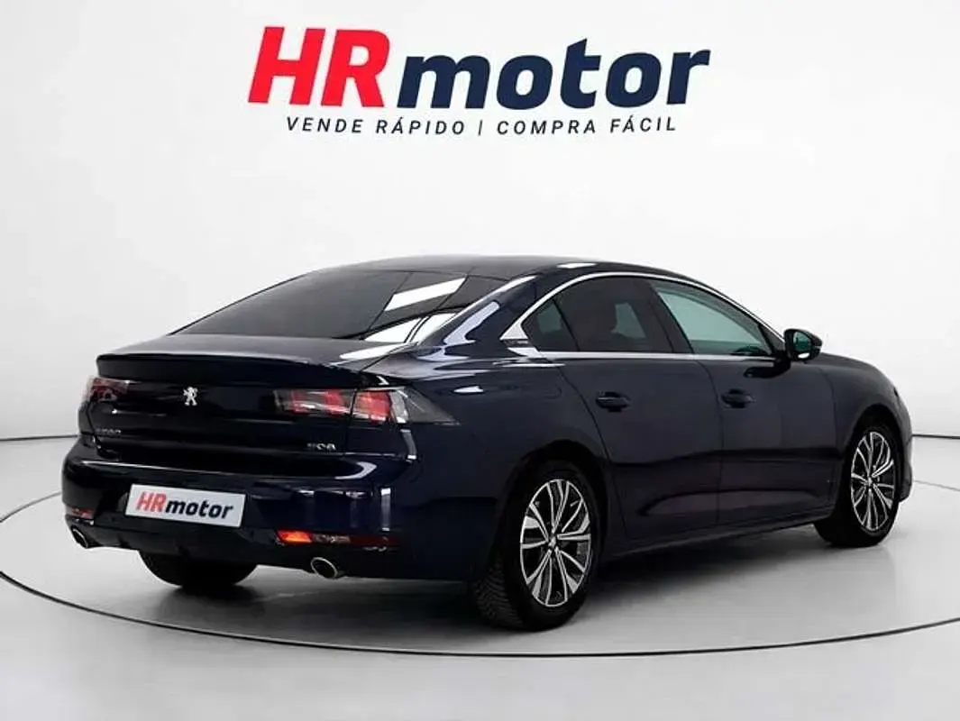 Usado Peugeot 508 Allure 224 CV (164 kW) 2021 Azul Berlina