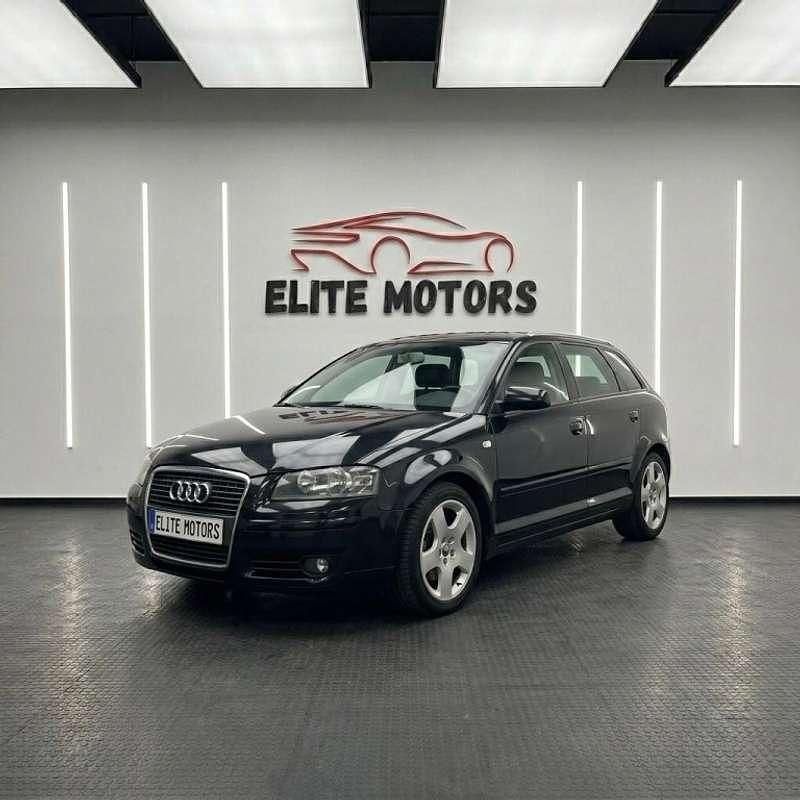 Usado Audi A3 Attraction 170 CV (125 kW) 2007 Negro Utilitario