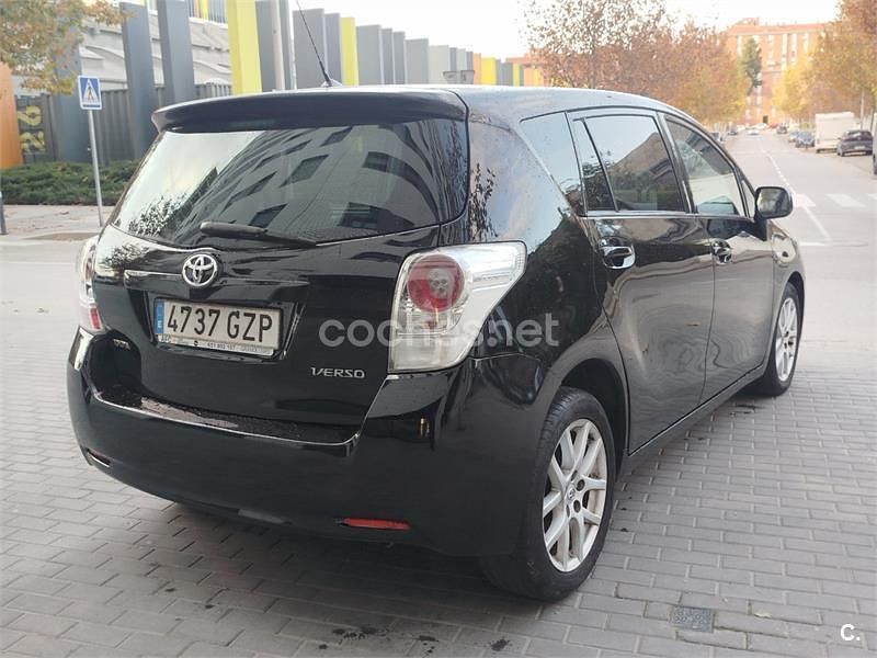 Usado Toyota Verso Active 150 CV (110 kW) 2010 Negro Monovolumen