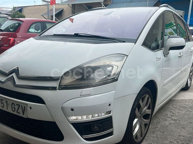 Blanco Usado 2009 Citroën C4 Picasso Exclusive Monovolumen | 4750 € (Precio justo) - Imagen 1/4