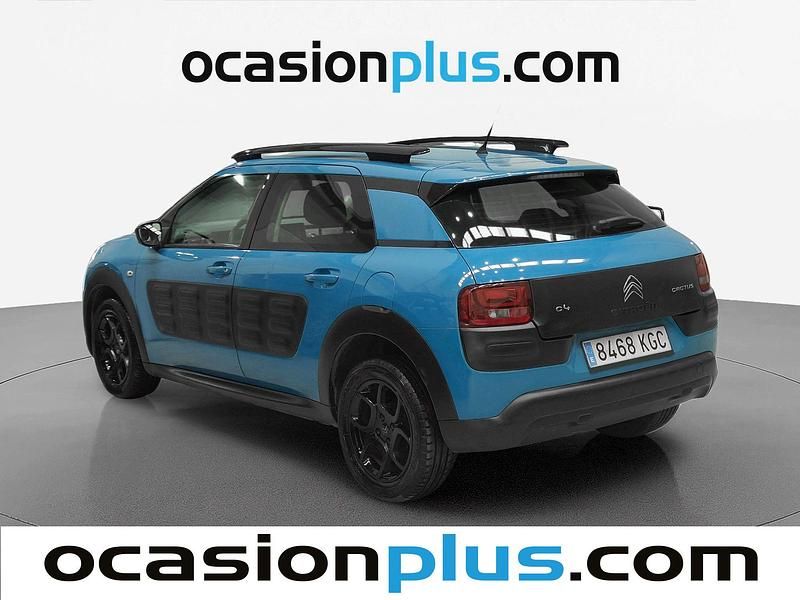 Usado Citroën C4 Cactus Feel 82 CV (60 kW) 2017 Azul Utilitario