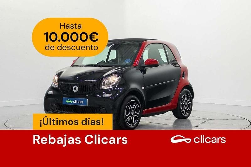 Negro Usado 2017 Smart ForTwo Electric Drive Coupe | 8990 € (Precio justo) - Imagen 1/4