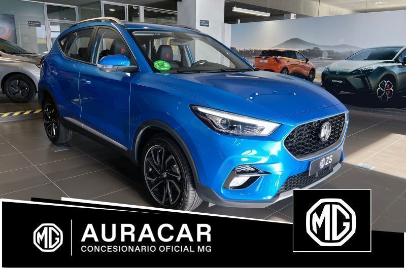 Azul Usado 2024 MG ZS Luxury Berlina | 16.890 € (Precio justo) - Imagen 1/4
