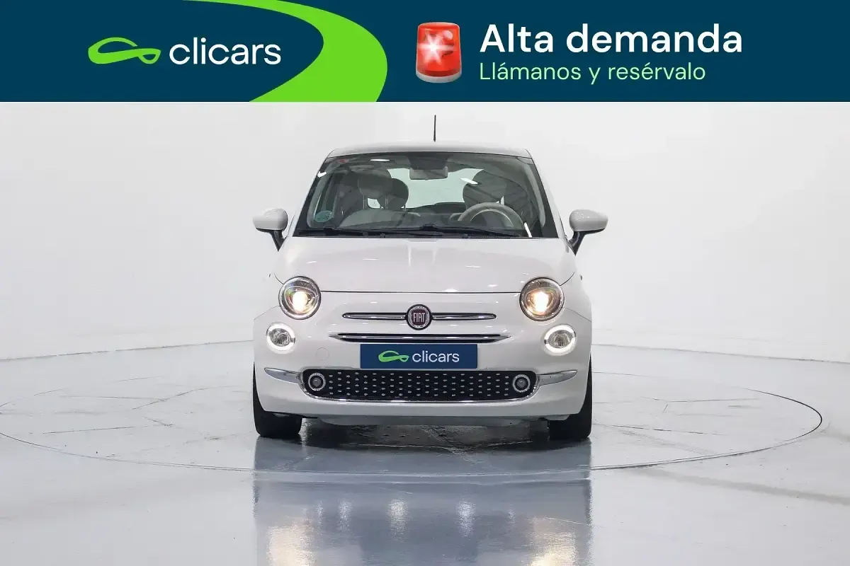 Usado Fiat 500 Lounge 69 CV (50 kW) 2019 Beige Berlina