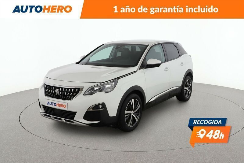 Blanco Usado 2019 Peugeot 3008 Allure SUV | 14.599 € (Super precio) - Imagen 1/3