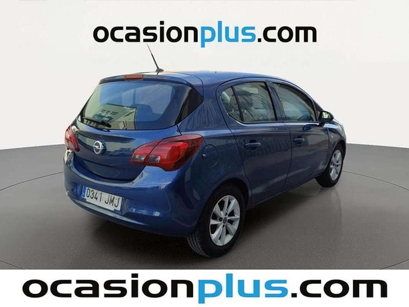 Usado Opel Corsa Selective 90 CV (66 kW) 2016 Azul Utilitario