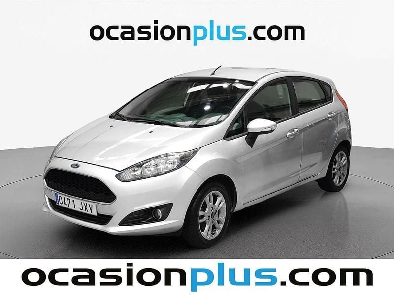 Usado Ford Fiesta Trend 75 CV (55 kW) 2017 Gris plata Utilitario