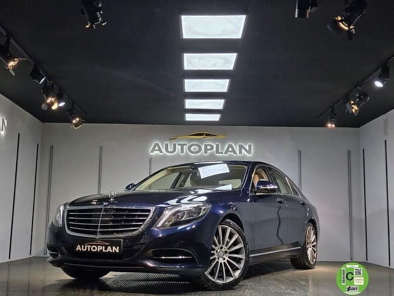 Usado Mercedes S500 455 CV (334 kW) 2015 Azul Berlina